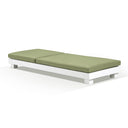 Santorini Aluminium Sun Lounge Set in White