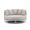 Rose Bay Outdoor Round Aluminium Daybed Sun Lounge