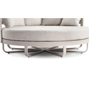 Rose Bay Outdoor Round Aluminium Daybed Sun Lounge