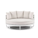 Rose Bay Outdoor Round Aluminium Daybed Sun Lounge