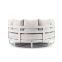 Rose Bay Outdoor Round Aluminium Daybed Sun Lounge