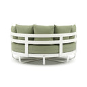 Rose Bay Outdoor Round Aluminium Daybed Sun Lounge