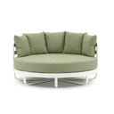 Rose Bay Outdoor Round Aluminium Daybed Sun Lounge