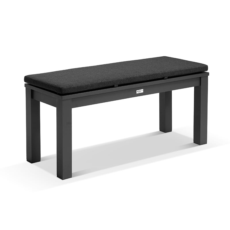 Santorini Outdoor 1.1m Aluminium Bench Seat