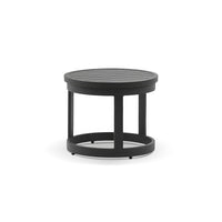 Santorini Round Outdoor Aluminium Side Table Set