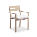 Tahitian 3m Aluminium Dining Table with 10x Santorini Chairs