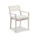 Aria Outdoor 2.4m Ceramic and Aluminium Table with 8 Santorini Dining Chairs