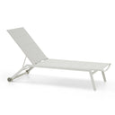 Seaford Outdoor Aluminium Sun Lounge on Wheels
