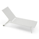 Seaford Outdoor Aluminium Sun Lounge on Wheels