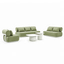 Norfolk 3+2+1 Outdoor Aluminium Lounge with Coffee Table Set