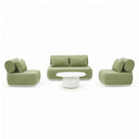 Norfolk 2+1+1 Outdoor Aluminium Lounge with Coffee Table Set