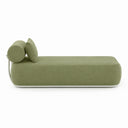 Norfolk Outdoor Aluminium Single Sun Lounge Set with Side Table