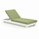 Santorini Aluminium Sun Lounge Set in White