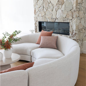 Chicago Indoor Modular Fabric Corner Lounge Setting