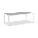 Southport Outdoor 2.17m Aluminium and Ceramic Rectangle Dining Table