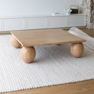 Oakdale Square Indoor Timber Coffee Table