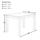 Santorini Outdoor 1.5m Bar Table with 4 Avoca Bar Stools