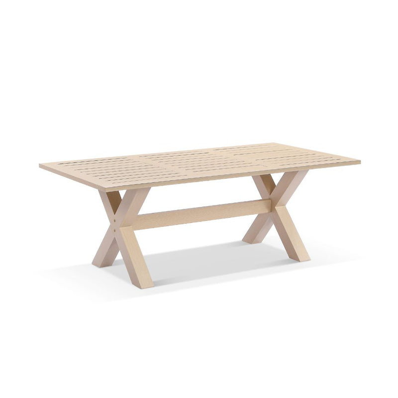 Tahitian 2.1m Outdoor Aluminium Rectangle Dining Table