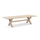 Tahitian 3m Aluminium Dining Table With 10x Kansas Chairs