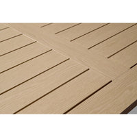 Tahitian 2.1m Outdoor Aluminium Rectangle Dining Table
