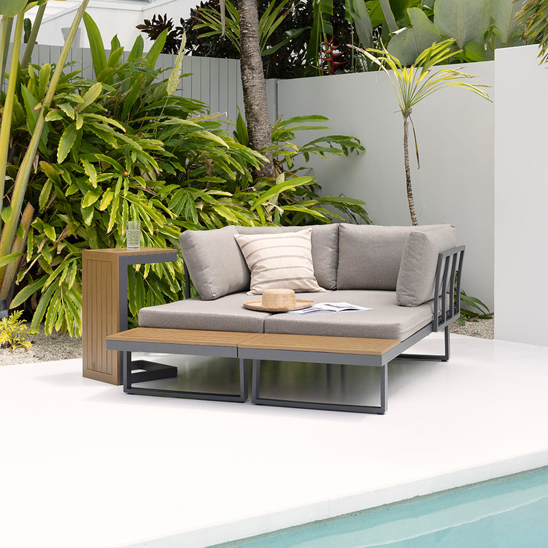 Tallai Outdoor Modular Corner Lounge Setting