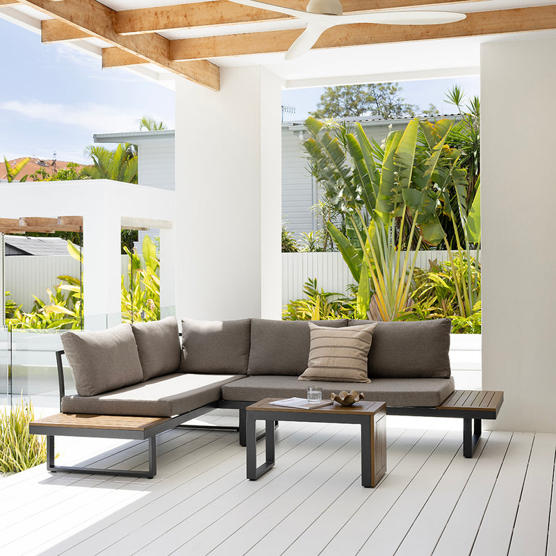 Tallai Outdoor Modular Corner Lounge Setting