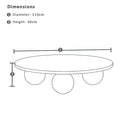 Torquay Indoor Round Coffee Table