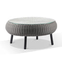 Plantation Outdoor Wicker Lounge Suite with Coffee Table