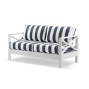 Kansas 2 seater Outdoor Aluminium Lounge