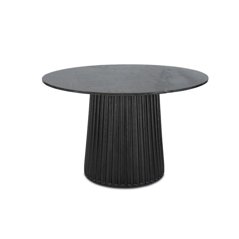 Glenelg Indoor 1.2m Round Marble Top Dining Table
