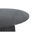 Glenelg Indoor 1.2m Round Marble Top Dining Table