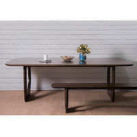 Vincentia Indoor 2.4m Timber Rectangle Dining Table with Bench Seats