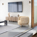 Werombi Indoor Fabric Arm Chair Sofa Lounge
