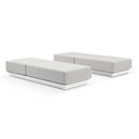 Whitehaven Outdoor Aluminium Single Sun lounge Set