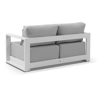 Whitehaven 3+2+1 Seater Outdoor Aluminium Lounge with Hugo Coffee Table Set