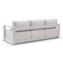 Whitehaven 3+1+1 Outdoor Aluminium Lounge with Sunbrella Cushions with Hugo Coffee Table Set