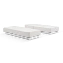 Whitehaven Outdoor Aluminium Single Sun lounge Set in Sunbrella
