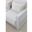 Whitehaven 3+1+1 Outdoor Aluminium Lounge with Sunbrella Cushions with Hugo Coffee Table Set