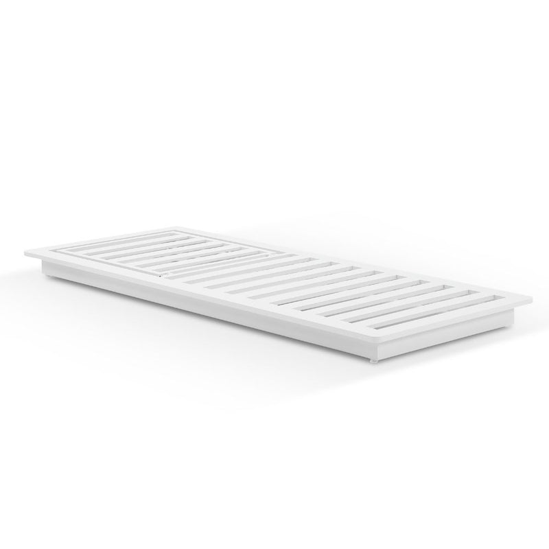 Whitehaven Outdoor Aluminium Single Sun lounge in Sunbrella