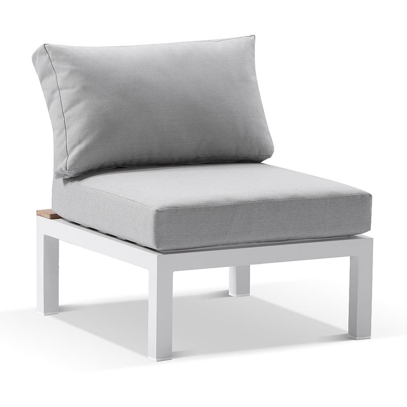 Nova Outdoor Aluminium Lounge and Dining Setting with Single Modular