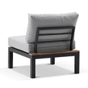 Nova Outdoor Aluminium Lounge and Dining Setting with Single Modular