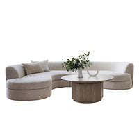 Clovelly Fabric Corner Indoor Lounge Sofa