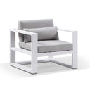 Santorini 3+1+1 Aluminium Lounge Setting with Coffee Table