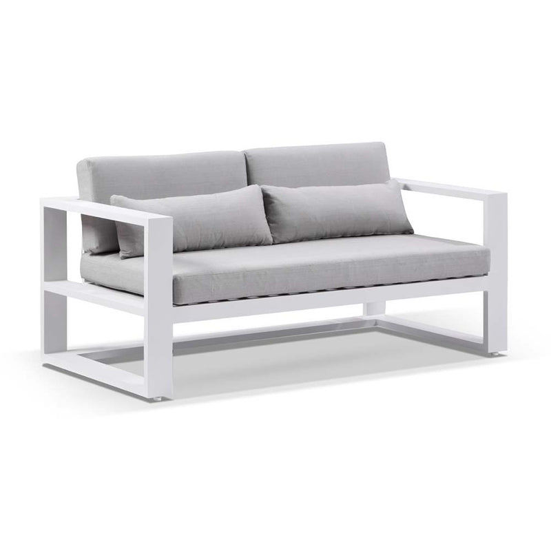 Santorini 2+1+1 Outdoor Aluminium Lounge Set with Coffee Table