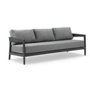 Bronte 3+2+1 Outdoor White Aluminium with Sunbrella Lounge Setting with Coffee Table