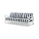 Kansas 3 seater Outdoor Aluminium Lounge