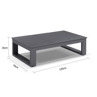 Santorini Aluminium Coffee table