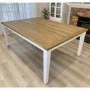 Leura Belle Large Rustic 210cm x 150cm Indoor Timber Dining Table