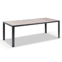 Southport Outdoor 2.17m Aluminium and Ceramic Rectangle Dining Table