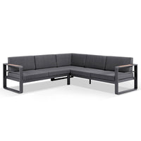 Georgia Outdoor Dining and Lounge Setting with Benches